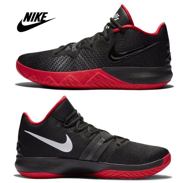 red and black nike basketball shoes